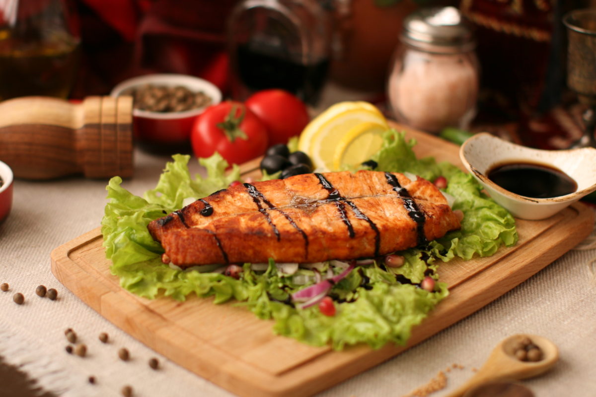 Сёмга на мангале в Солнечногорске Сёмга на мангале в Солнечногорске